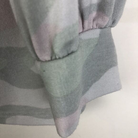 VICI Pastel Camo Lightweight Sweatshirt Long Sleeve Top Size Small - Picture 4 of 6